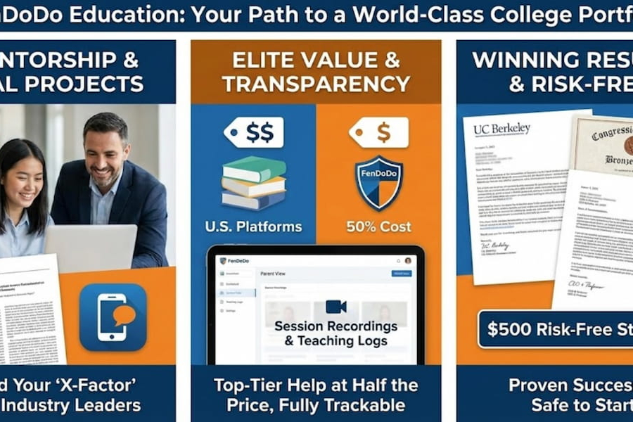 Top Reasons To Choose FenDoDo Education for College Portfolio Planning